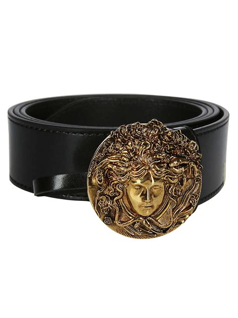 versace collection medusa buckle belt|versace belt size chart.